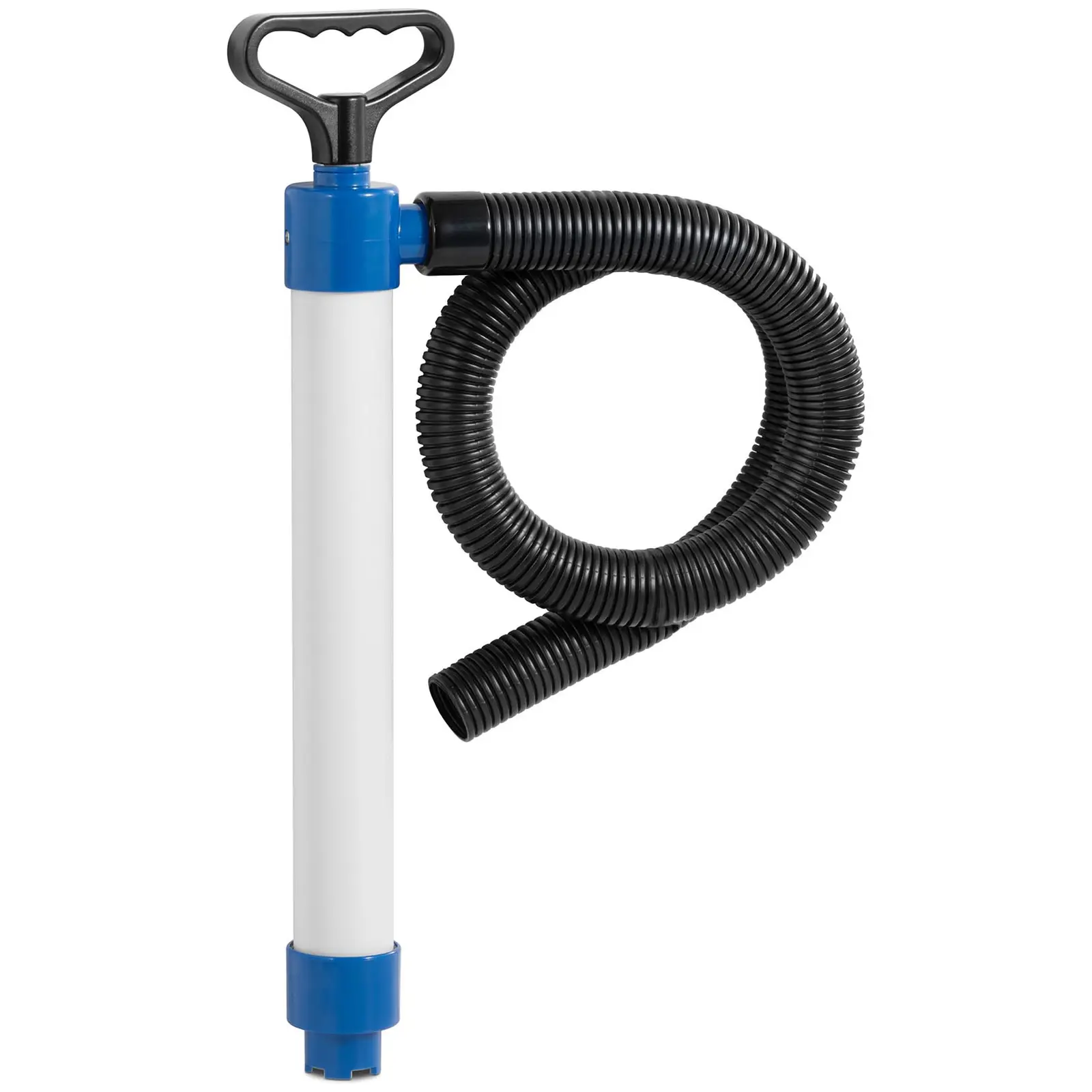 Manuell vannpumpe lensepumpe - 0,5 m leveringshøyde - 45 L/min strømningshastighet - inkl. slange