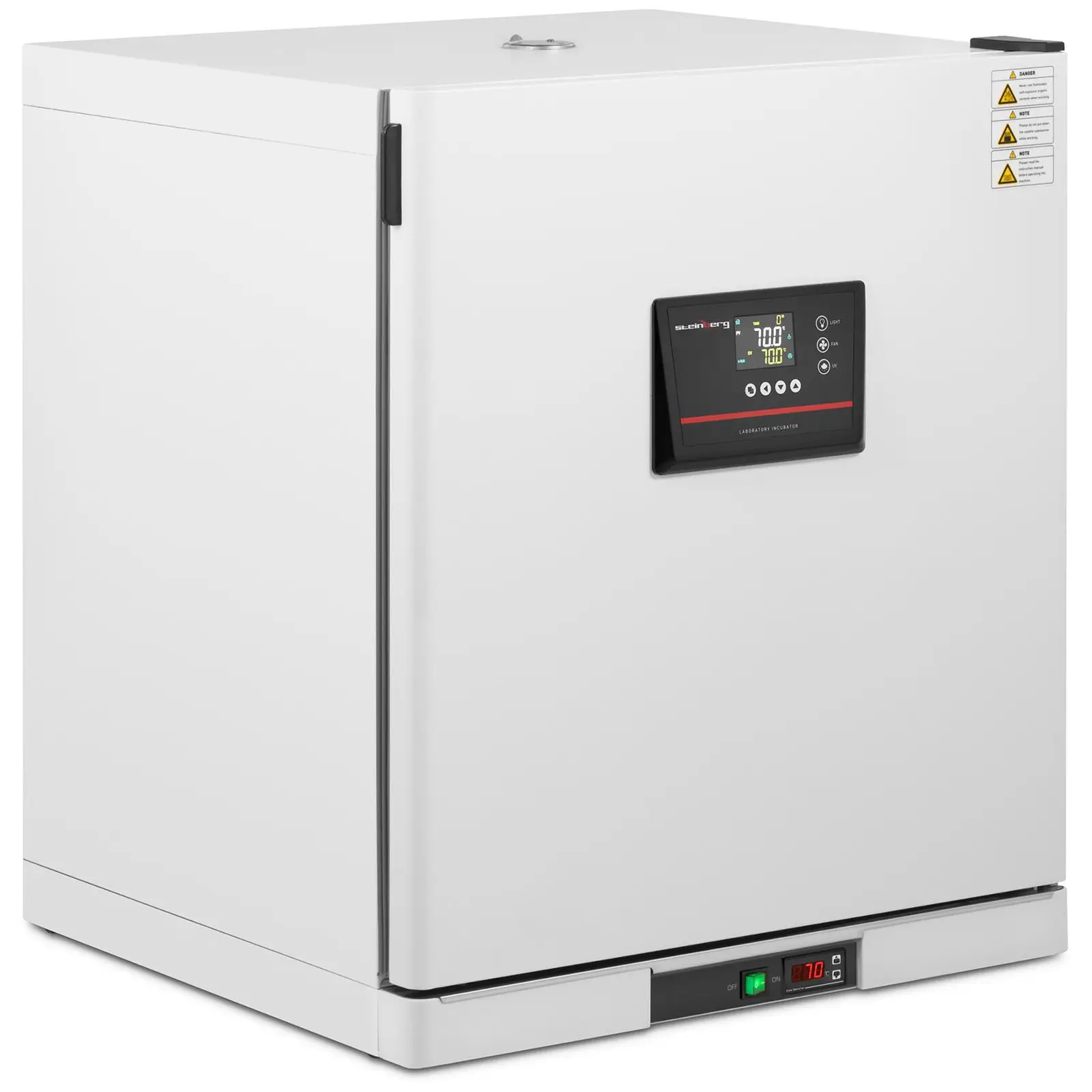 Laboratorieinkubator - 5 - 70 °C - 210 L - luftsirkulasjon