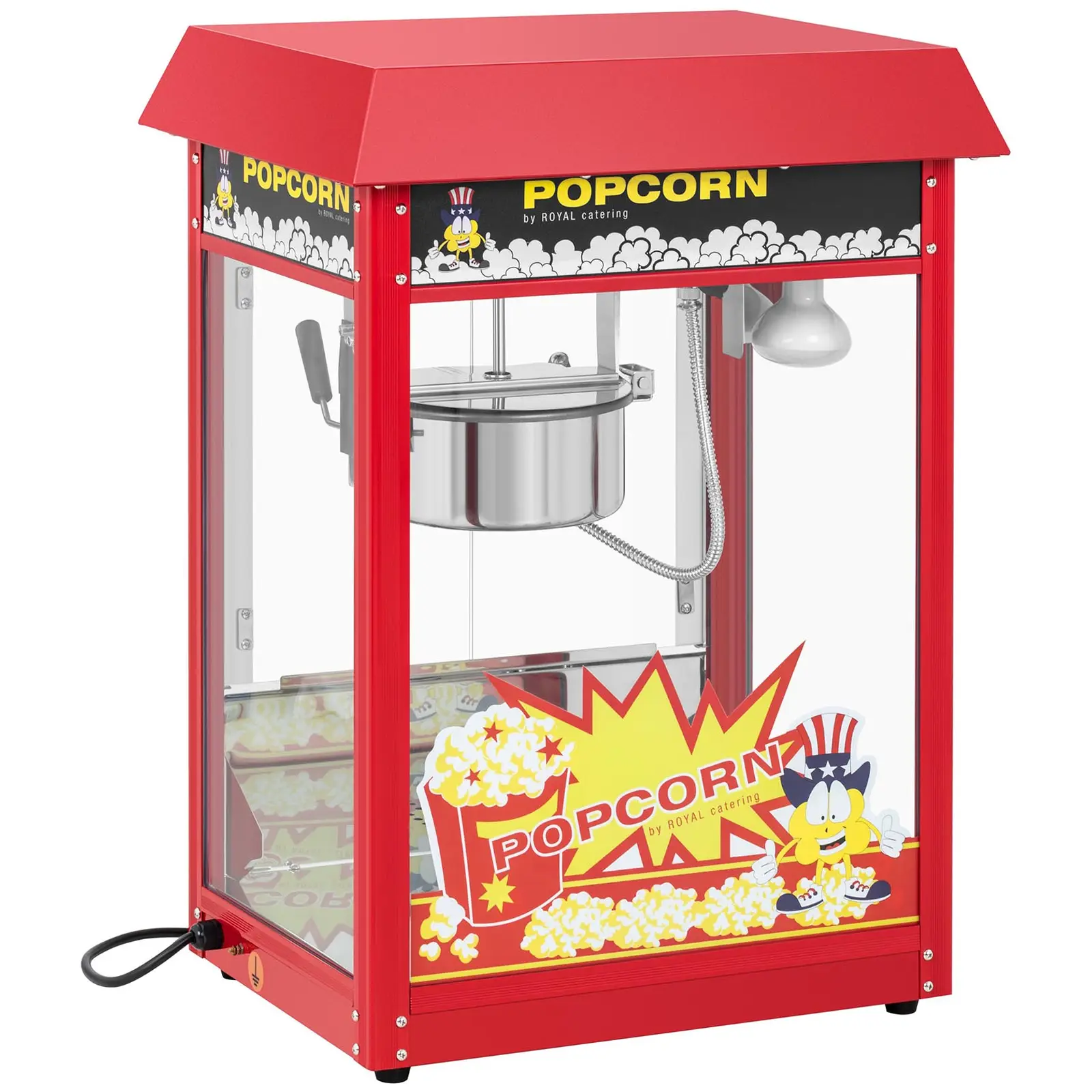 Popcornmaskin - rød
