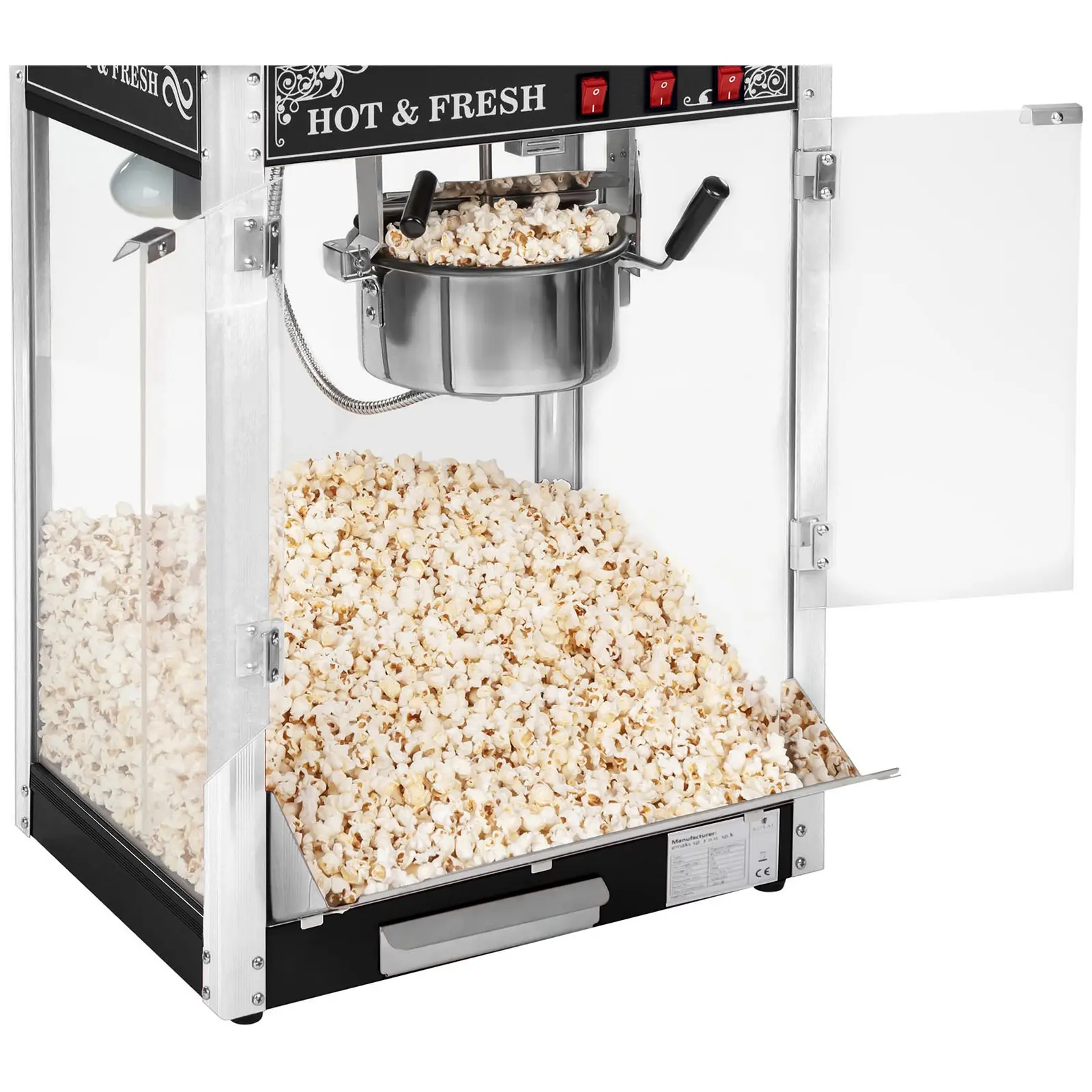 Popcornmaskin - retrodesign - sort