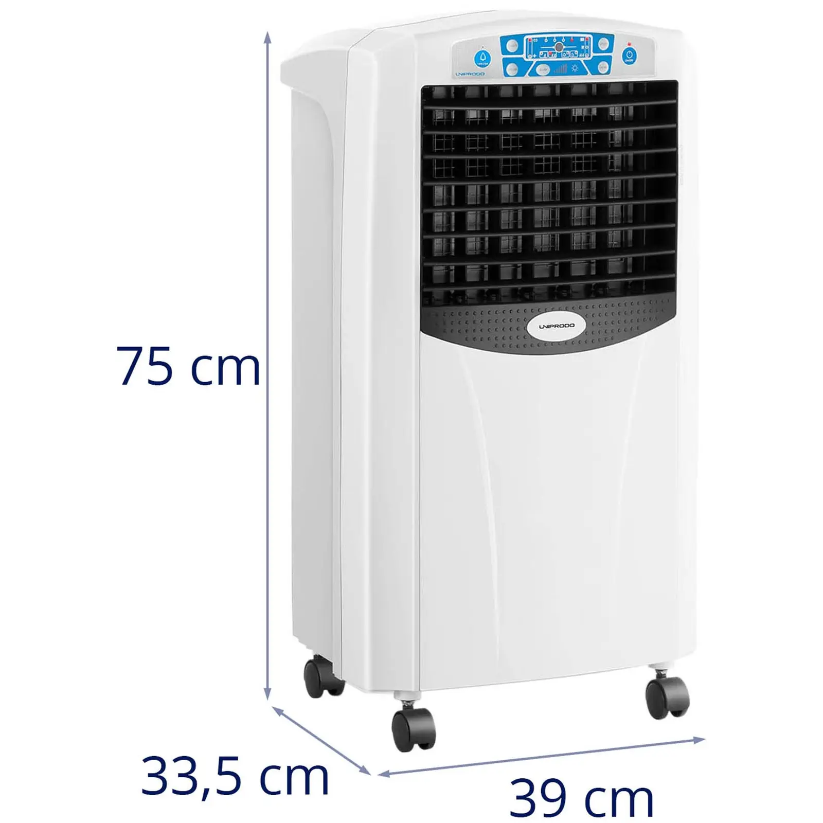 Luftkjøler med varmefunksjon - 5-i-1 - 6 L beholder