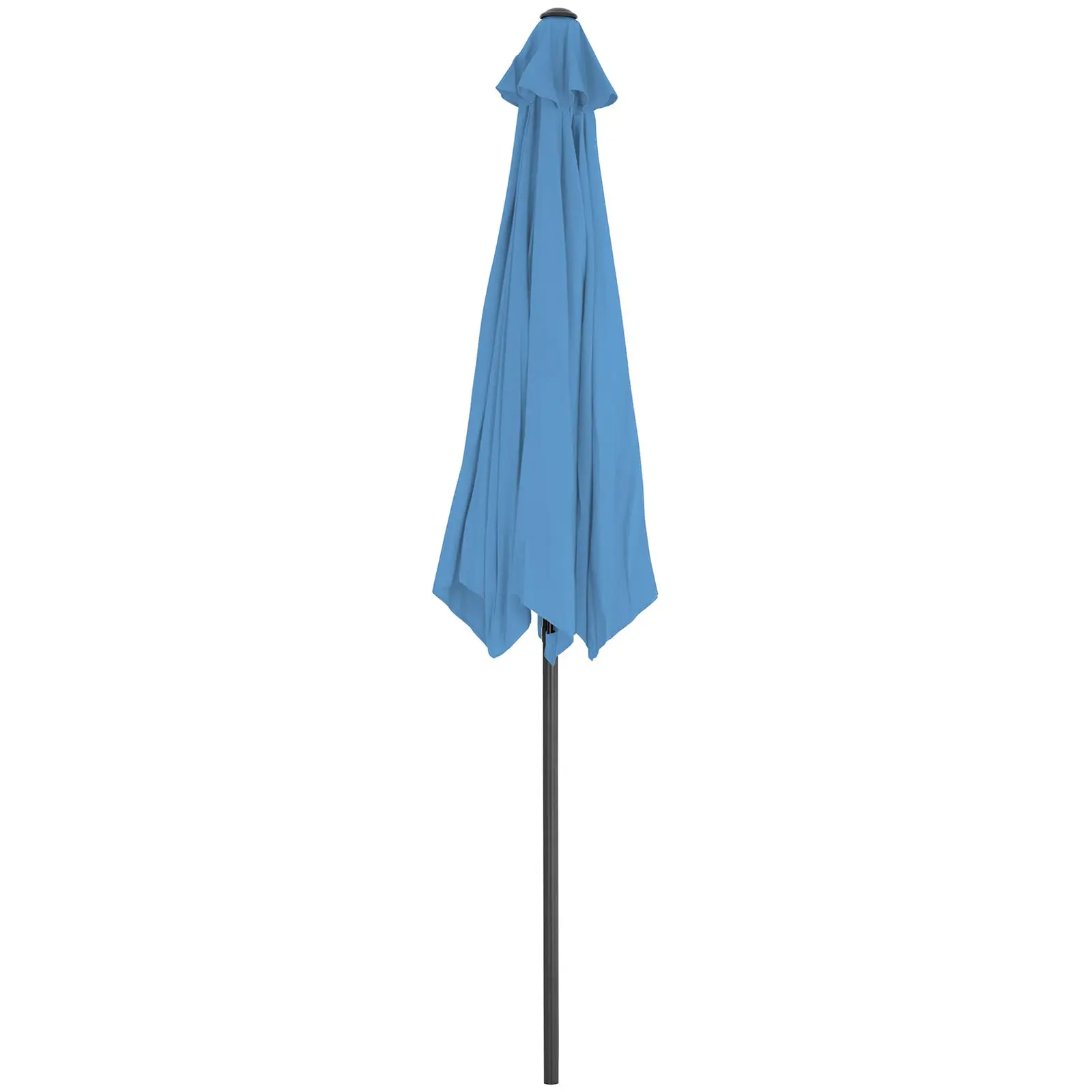 Parasoll - Blå - sekskantet - Ø 300 cm - vippbar
