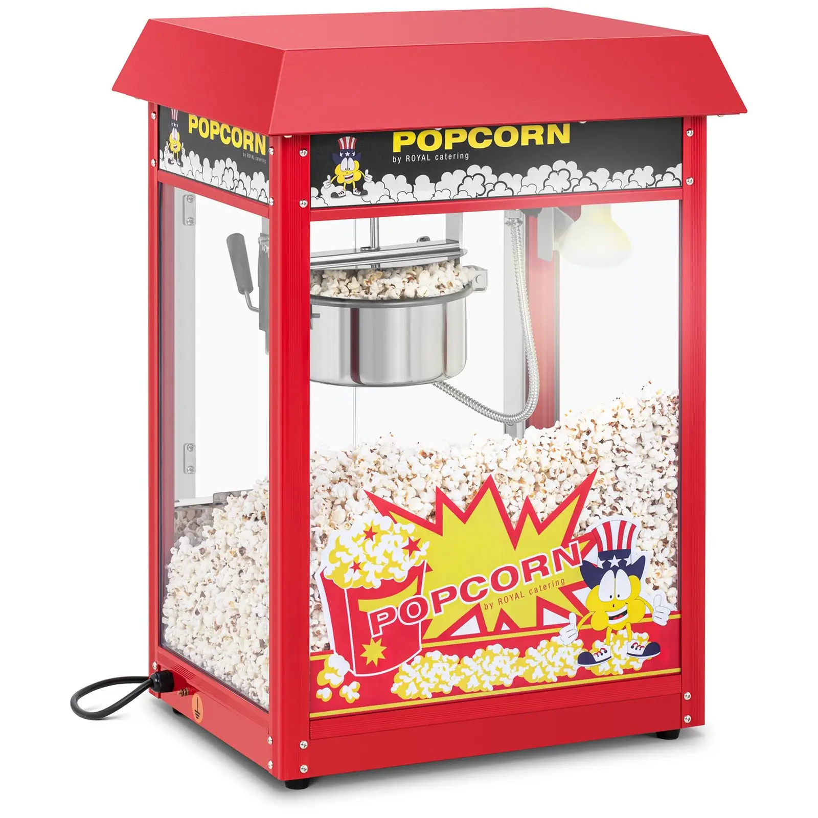 Popcornmaskiner | Bredt sortiment av ulike popcornmaskiner og tilbehør til lave priser