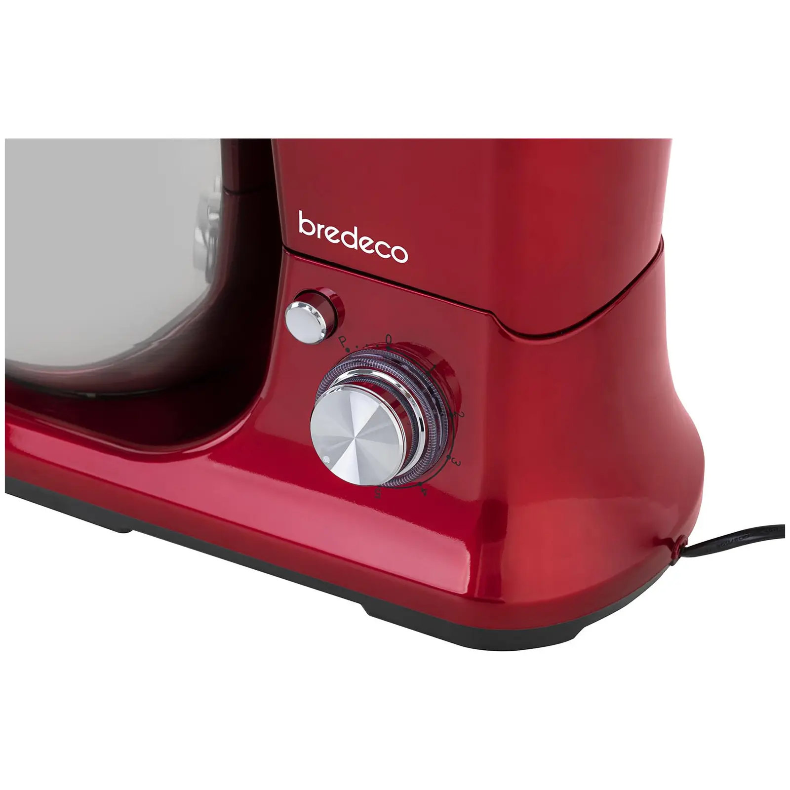 Kjøkkenmaskin 1,200 W - 5 L - tidløs rød