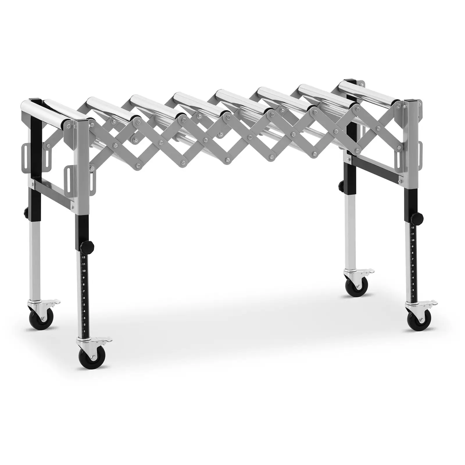 Rullebord - 130 kg - 147 cm - 9 ruller - sammenleggbar
