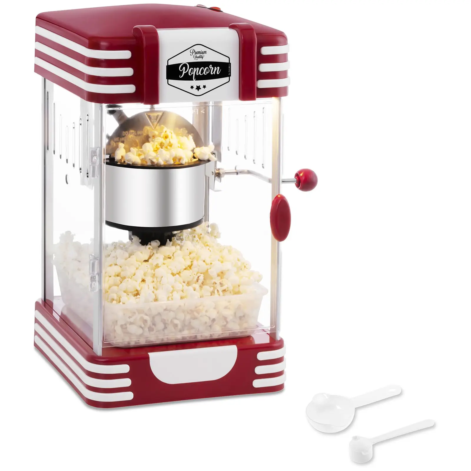 Popcornmaskin - 50’s retrodesign - Rød