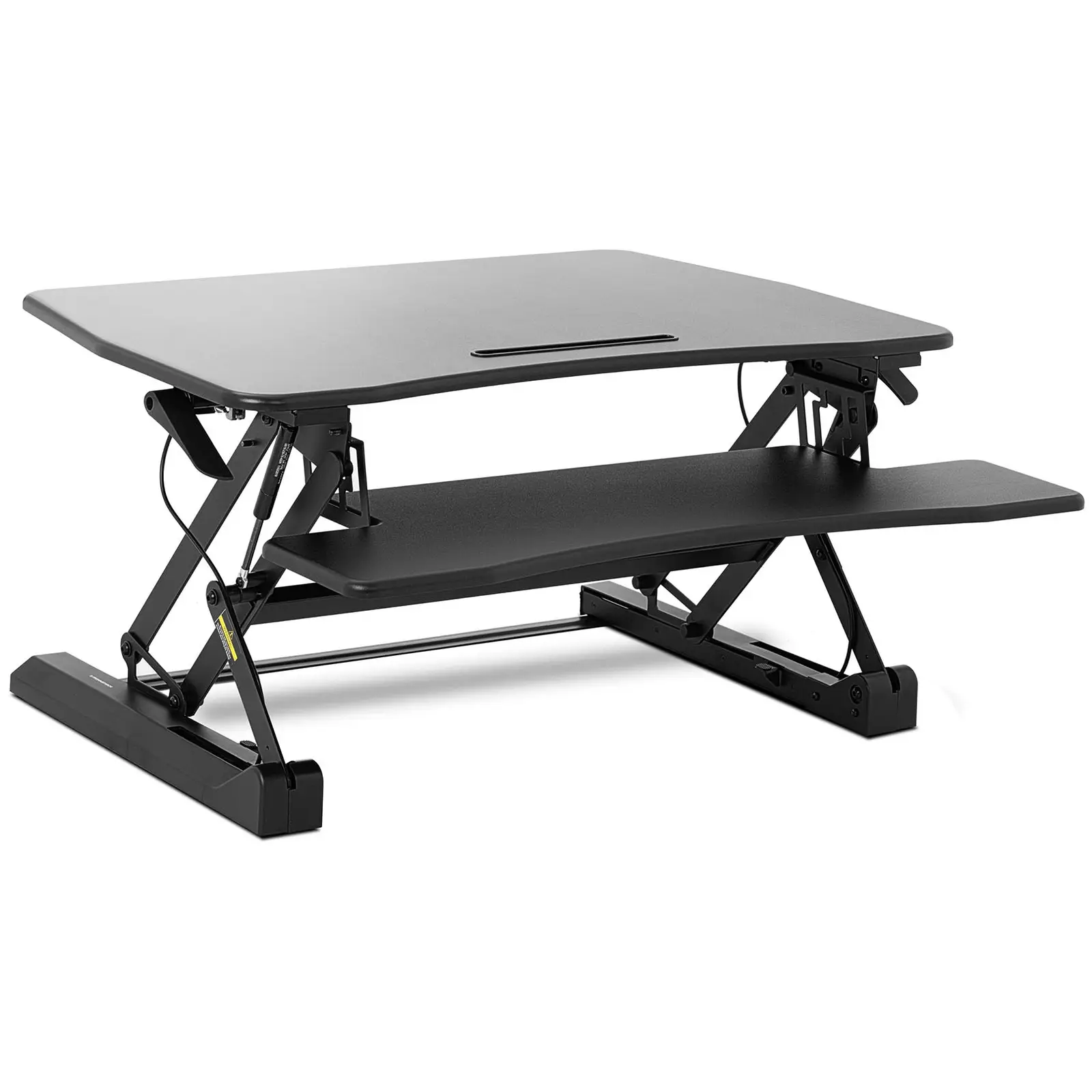 Hev-senk skrivebord - høydejusterbar, 8 trinn - 16,5 cm til 41,5 cm
