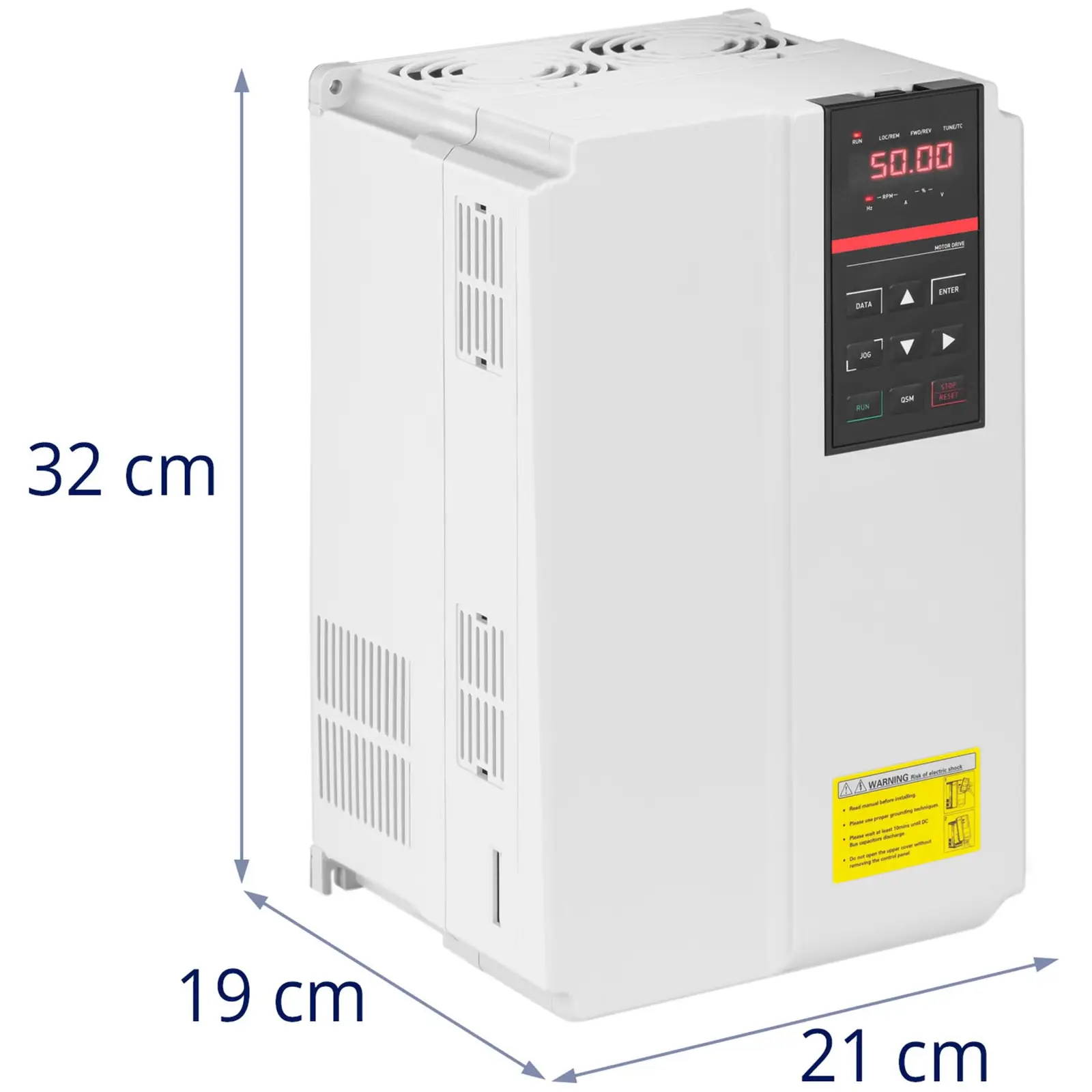 Frekvensomformer - 15 kW / 20 hk - 380 V - 50 - 60 Hz - LED